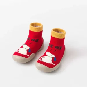 Lightweight Cotton Blend Baby Walker Shoes Comfortable Anti Slip Shoes Casual Shoes for Infants Indoor