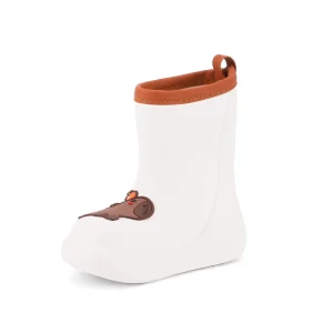 Lightweight Cute Kids Rain Boots Waterproof Winter Water Shoes for Boys Girls Warm Rain Boots