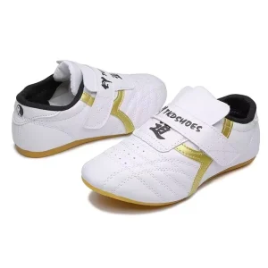 Lightweight Durable Breathable Taekwondo Shoes for Unisex Kids Taekwondo Shoes