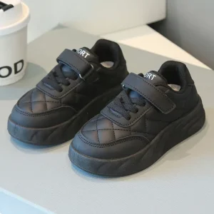 Lightweight Kids Footwear Solid Color Boy Casual Shoes Toddlers Low Top Walking Shoes Girls Sport Sneaker Shoes