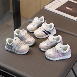 Lightweight Kids Sneakers with Round Toe Comfortable Casual Sports Shoes for Boys and Girls for Children