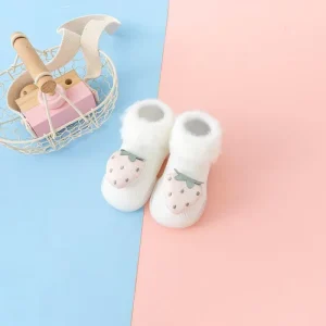 Lightweight Knitted Baby Pre Walker Shoes Machine Washable Anti Slip Infant Indoor Shoes