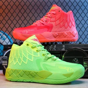 Lightweight Professional Combat Basketball Shoes Youth Unisex High Quality Spring Summer Sports Sneakers Two-Color Design