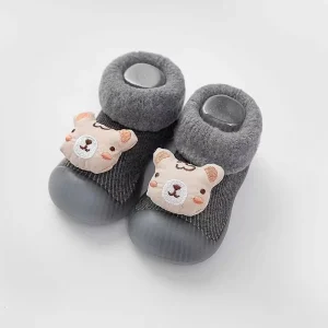 Lightweight Rubber Sole Baby Sneakers Non Slip Breathable Infant Outdoor Shoes