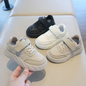 Lightweight Solid Color Kids Boy Casual Shoes Toddlers Low Top Walking Shoes Girls Sport Sneaker Shoes