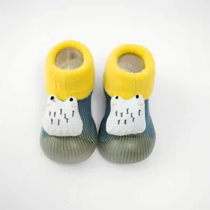 Lightweight TPE Sole Baby Canvas Shoes Comfortable Breathable Shoes Casual Shoes for Infants Indoor