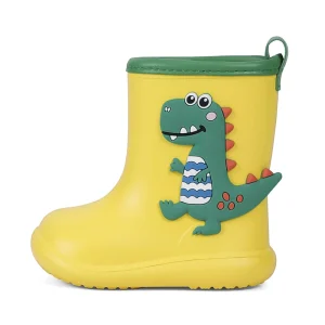 Lightweight Waterproof Rain Boots Cute Animal Cartoon Pattern Anti Slip Boots Comfortable and Waterproof Toddler Rain Boots