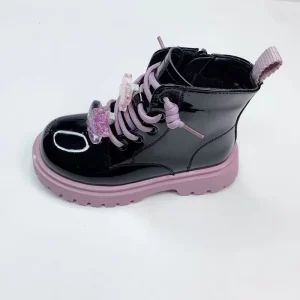 Little Girl Boots Warm Short Boots for Girls Side Zipper Ankle Short Boot