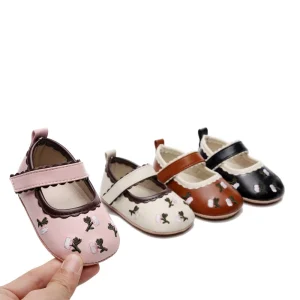 Little Girls Princess Loafers Soft Sole Non slip Kids Casual Moccasin Shoes