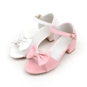 Little Kid Girl’s Girls Shoes for Dress Pink Kids Shoes Manufacturer Kids Add Logo OEM ODM Princess Dresses for Girls 3 to 14 Years