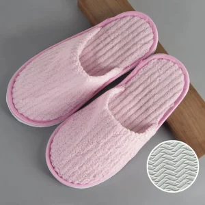 Luxury Hotel Kid Slippers Coral Fleece Children Disposable Nourishing