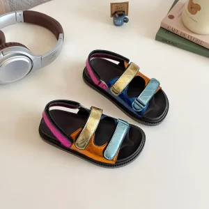 Luxury Summer Slides Sandals New Design Soft Flat Bottom Beach Slip On Sporty Lighted Insole with Anti Slippery Feature