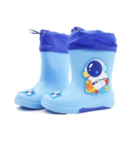 Manufacturer Fashion Classic PVC Kids Rain Boots for Girls Waterproof Cute Anti Slip Design Light Weight Plastic for Summer