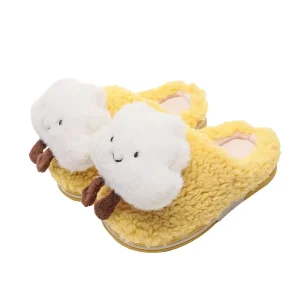 Manufactures Baby Kids Cotton Slippers Autumn and Winter Designers Home Cute Cartoon Boy and Girl Shoes