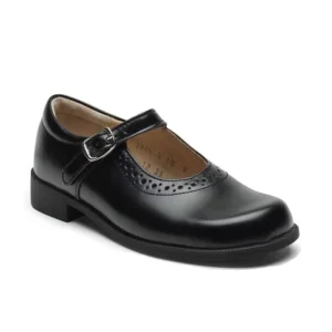 Mary Jane Girls Leather Kids Shoes 7 to 13 Years Black School Shoes Girls Teenage Formal Shoes for Girls in High School