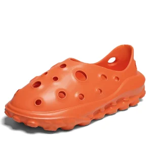 Men Women Kids Summer Hole Shoes Parents and Children Shoes EVA Foam Runer Slippers Beach Sandal