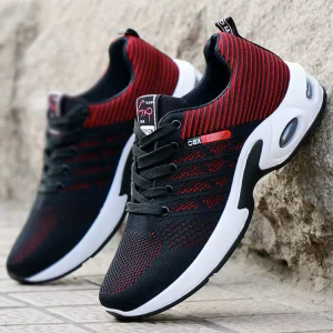 Mens Fashion Shoes Walking Style Breathable Comfortable Mens Shoes Sneakers on Running Shoes for Men