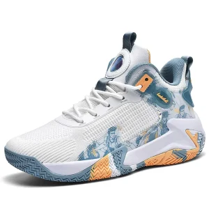 Men’s Large Size Canvas Mesh Upper Rubber Outsole Lightweight Shock Resistant Cushioning Sporty Casual Autumn Winter Summer
