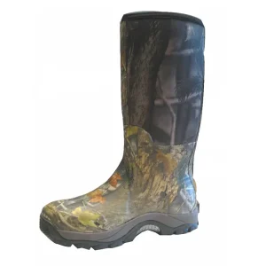 Men’s Neoprene Lining Round Toe Comfort Insoles Working Fishing Hunting All Seasons Hunting Boots