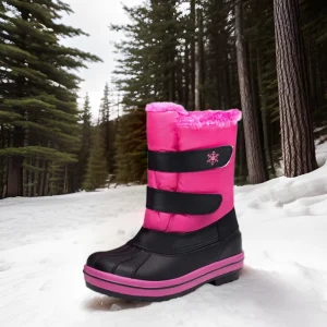 Men’s Safety Warm Snow Boots Ankle High Outdoor Footwear With Anti Slip Footwear