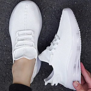 Mesh Lightweight Breathable Comfort Shock Resistant PVC Midsole Head Solid Color Summer Autumn Winter Men’s Slip On Running