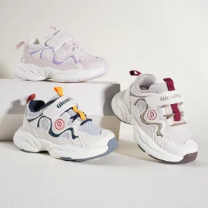 Mesh Microfiber Children’s Casual Shoes Light Weight Kids Casual Shoes Unisex Breathable Kids Everyday Walking Shoes