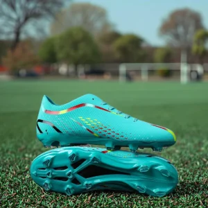 Messi Football Shoes Teenagers AG Spike TF Game Training Boots Casual Rubber Soccer Kids Ankle Male Students Autumn