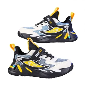 Middle Big Children Primary School Students Casual Running Shoes for Girls and Boys Ankle EVA Outsole
