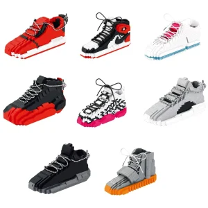 Nano Bricks Basketball Shoe Pen Cup Building Blocks Sets Kids Toys Build 7510A 7517A