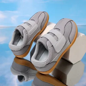Minimalist Flat Sport Shoes for Kids Boys Girls Wide Toe Box Barefoot Sneakers Zapatillas EVA Midsole Rubber Outsole