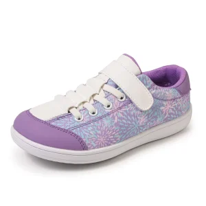 Minimalist Kids Sport Shoes Wide Toe Box Velcro Belt Lightweight Flexible Breathable Non Slip Barefoot Canvas