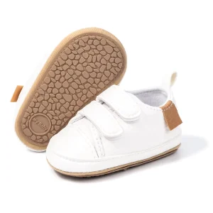 Minor Logo Customize Outdoor Infant Toddler Shoes Walking Baby Casual Shoes Soft PU Leather Baby Sneakers