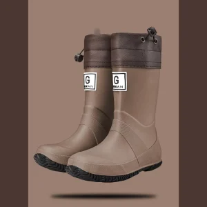 Multi Color PVC Fashion Trend Summer Waterproof Knee high Rain Boots for Boys and Girls Children and Adult