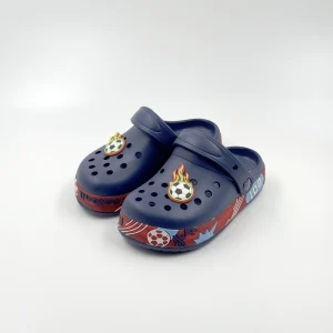 Multicoloured Boys EVA Two Tone Clogs For Children Spring Summer Autumn True To Size