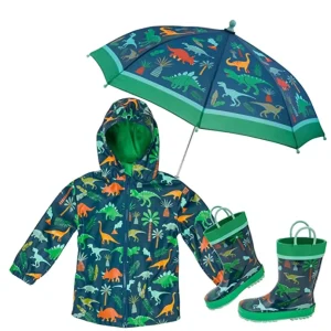 Natural Rubber Kids Boots Half Boot Rainboots Waterproof with Cotton Lining Recyclable for Autumn Season