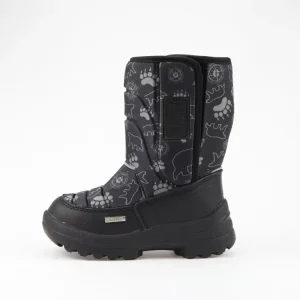 New Animal Print Waterproof Unisex Children’s Shoes Warm Winter Kids Snow Boots