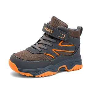 New Arrival Anti-slip Kids Sports Hiking Shoes 29-40 School Outdoor Trekking Shoes for Boy Girl Make Your Logo Factory OEM