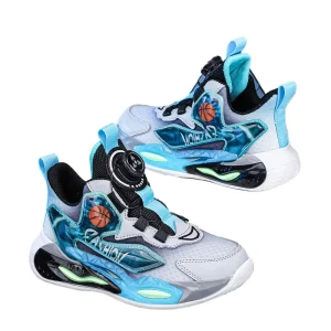 New Arrival Children Basketball Shoes Boys Sports Tennis Casual Daily School Kids Running Walking Sneaker for Girls