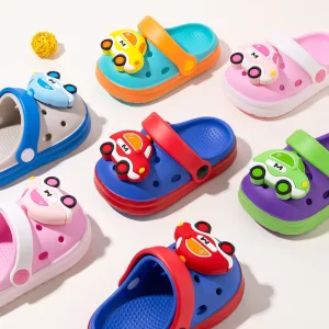 New Arrival Cute Design Children’s Summer Beach Hole Sandals Boys Girls Outdoor Non slip Soft Sole EVA Slippers