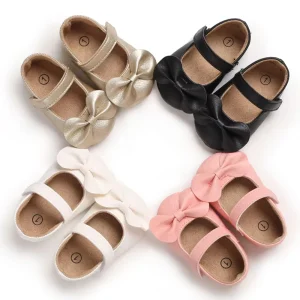 New Arrival High Quality Cotton Upper Toddler Girl Shoes Simple Style Light Design