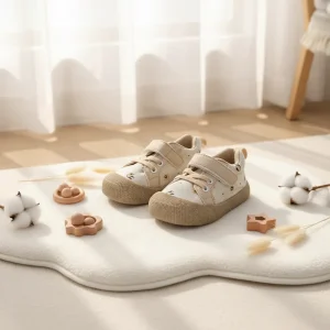 New Arrival Kids Anti-Slip EVA Midsole Canvas Shoes Casual Sport Sneakers for Boys and Girls