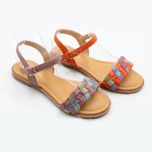 New Arrival Kids Sandals for Children Non-slip Outdoor Beach Walking Sandal Kids Casual Shoes for Girls Sole Hollow