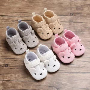 New Arrival Toddler Newborn Baby Boys Girls Animal Crib Shoes Infant Cartoon Soft Sole Non-Slip Cute Warm Animal Baby Shoes