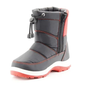 New Arrivals Beautiful Warm Unisex Kids Pull on Nylon Snow Boots Anti Slip Winter Boots for Children