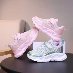 New Autumn and Winter Boys Sneakers for Children Casual Shoes Net Cloth Breathable Lightweight Girls Running Shoes
