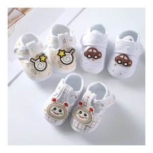 New Baby Fashion Princess Shoes Anti slip White Shoes Baby Boys Toddler Shoes