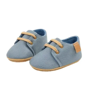 New Baby Shoes Retro Leather Boy Girl Shoes Multi Color Toddler Rubber Sole Anti slip First Walkers Infant Newborn Moccasins