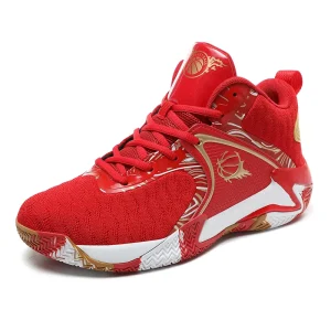 New Big Size 47 48 Basketball Kids Shoes with Sound Sports Shoes Boys Girls Export Africa High Quality Training Shoes