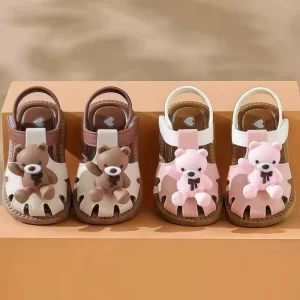 New Cartoon Cute Children’s Little Boys and Girls slippers Versatile Fashion Wear resistant