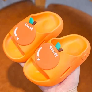 New Cartoon Thick Sole Children Shoes Slippers Indoor Outdoor Beach Children’s Shoes Wearable Anti slip Quick Dry Kids Shoes